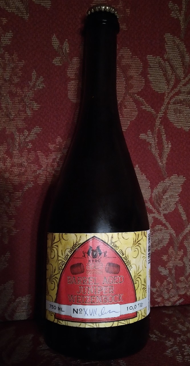 Barrel Aged Juniper Weizenbock, Finland