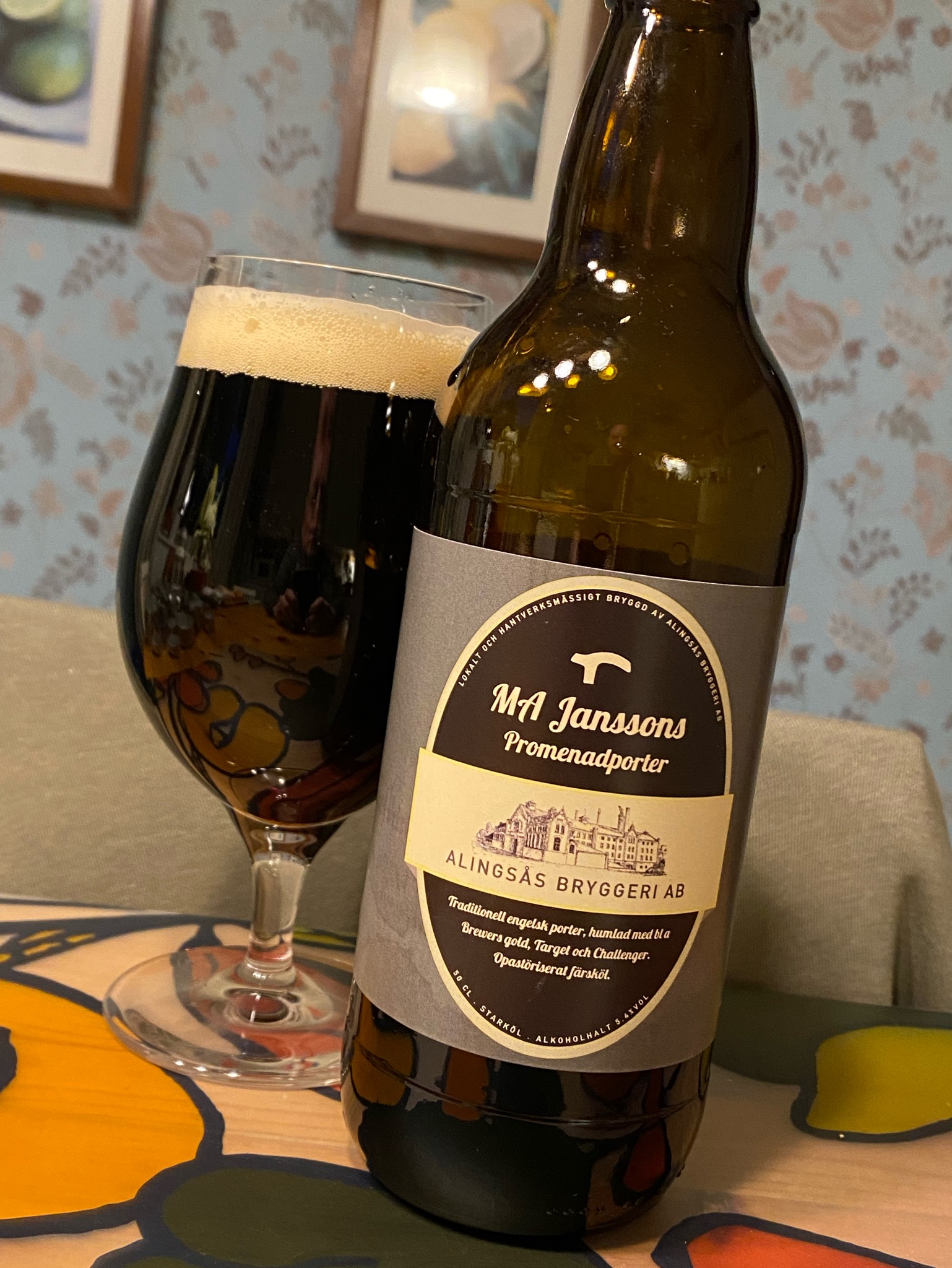 MA Janssons Promenadporter, Alingsås Bryggeri