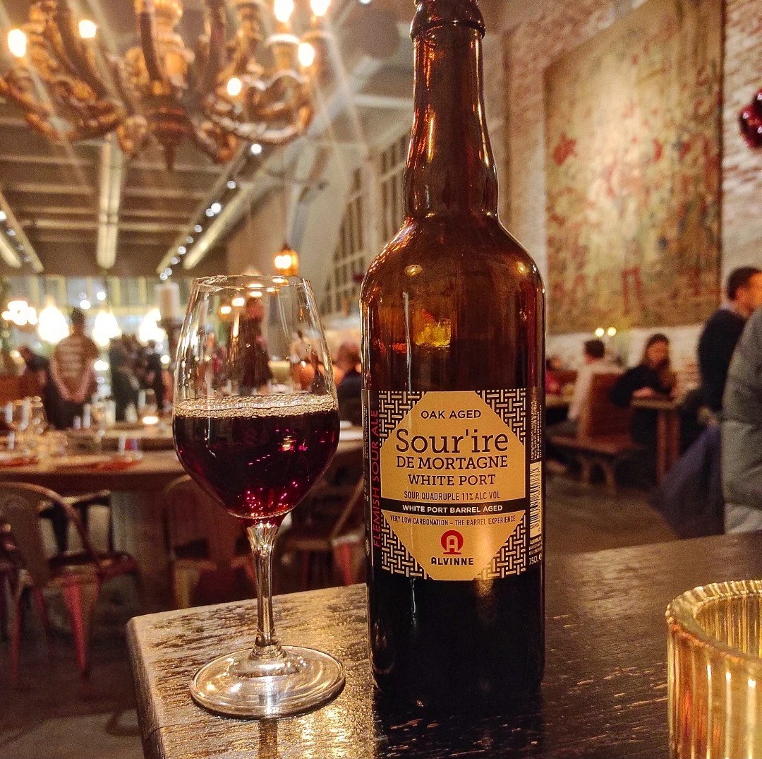 sour'ire de mortagne white port, Alvinne