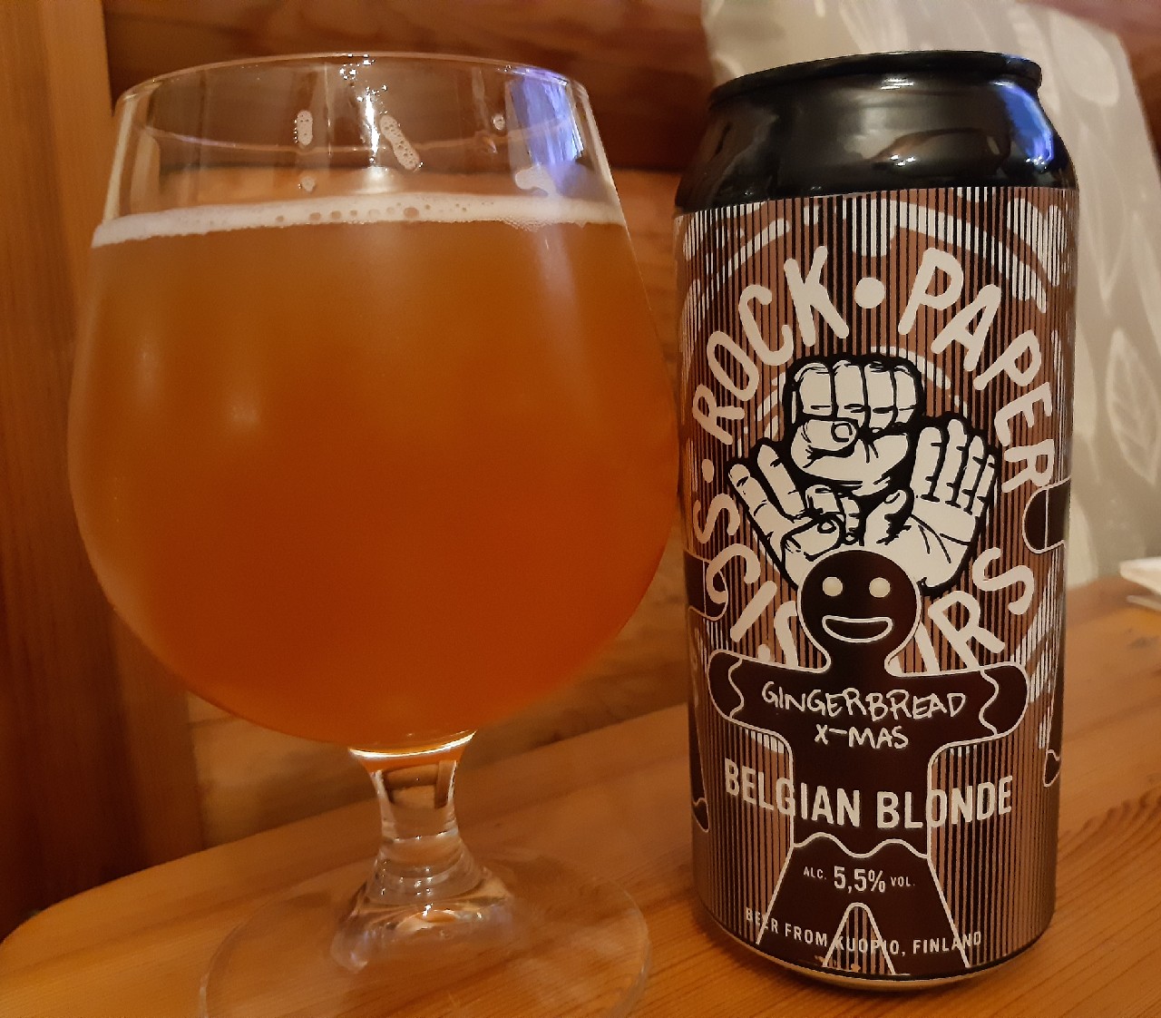 Gingerbread X-Mas Belgian Blonde, Finland