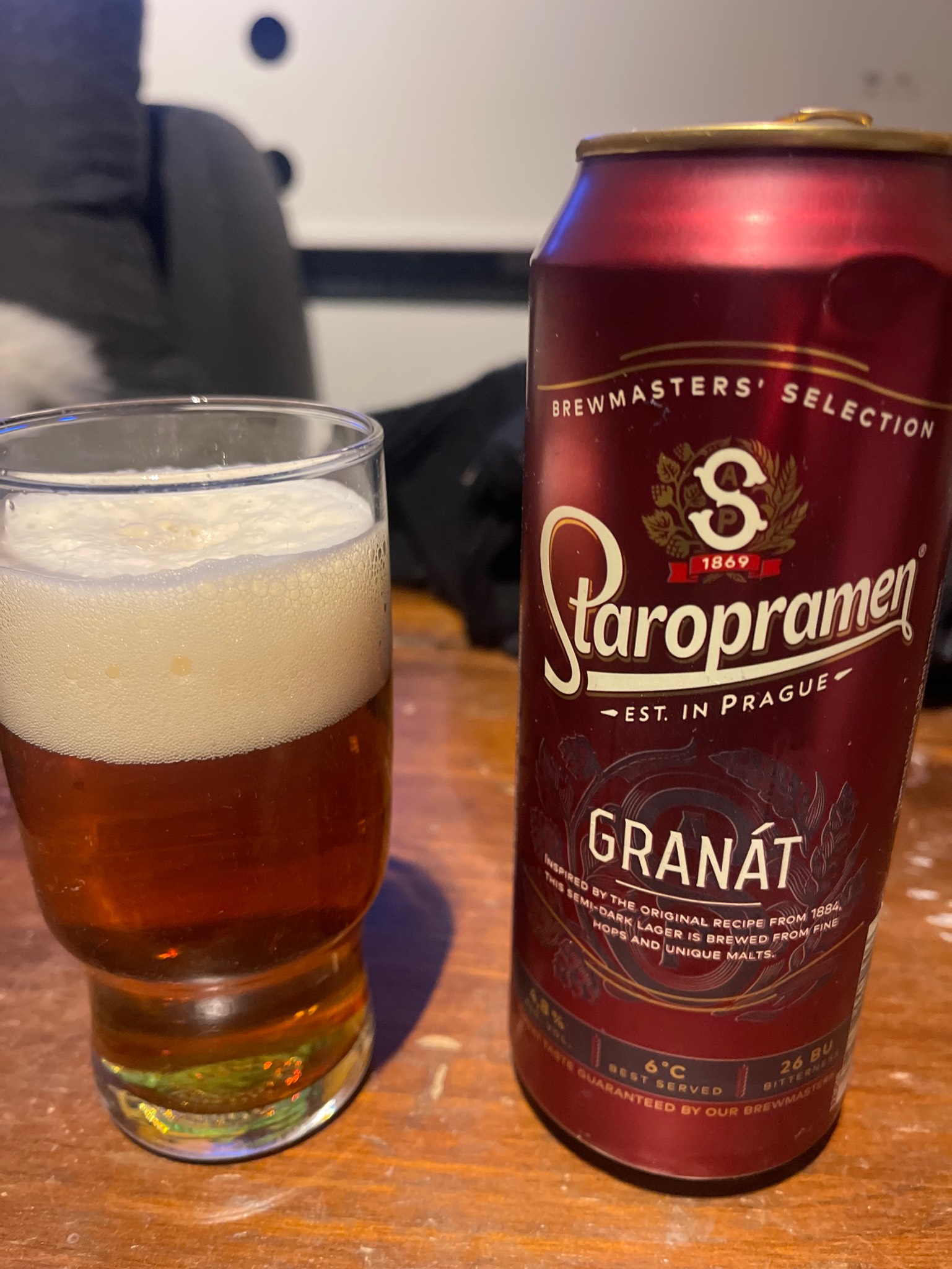 Staropramen Granát, Czech Republic
