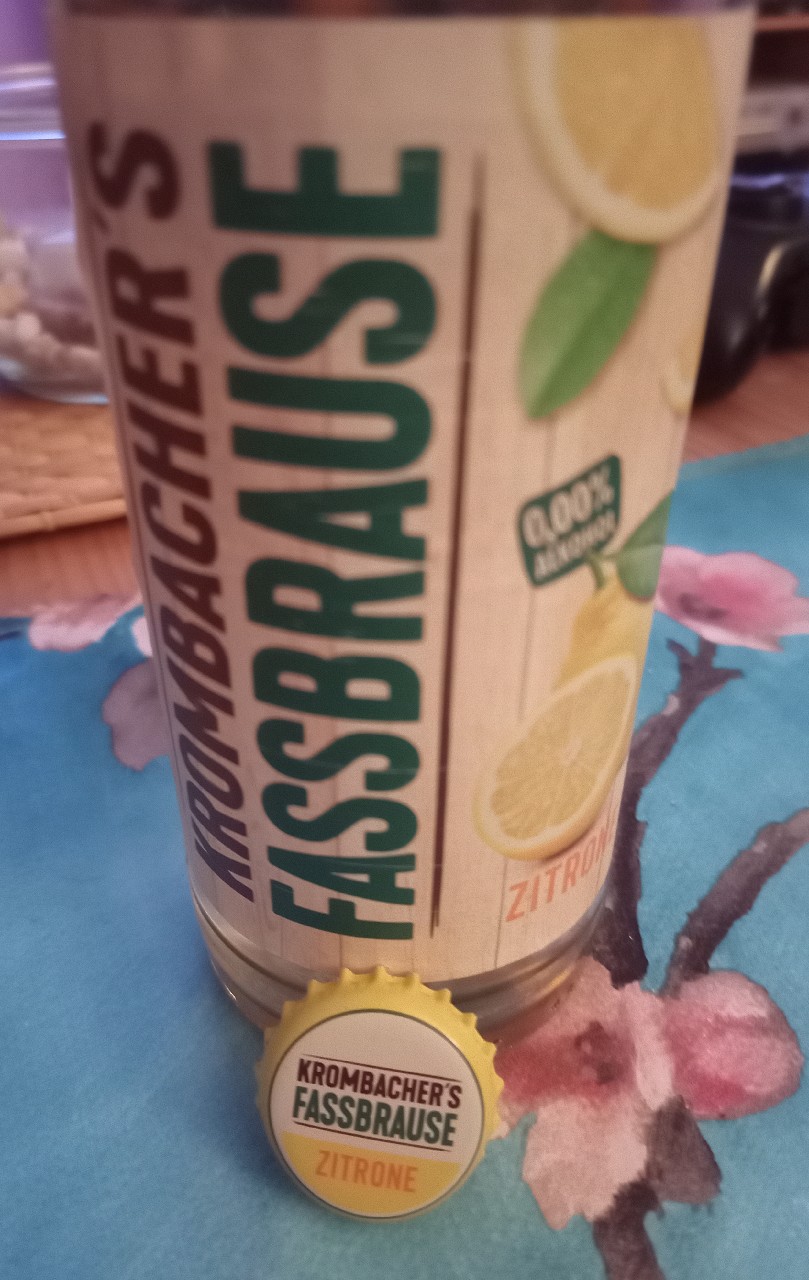 Krombacher's Fassbrause Zitrone, Germany
