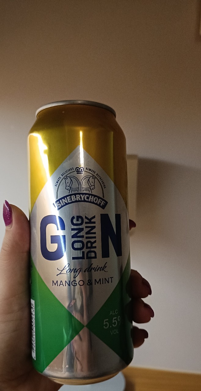 Sinebrychoff Gin Long Drink Mango & Mint, Estonia