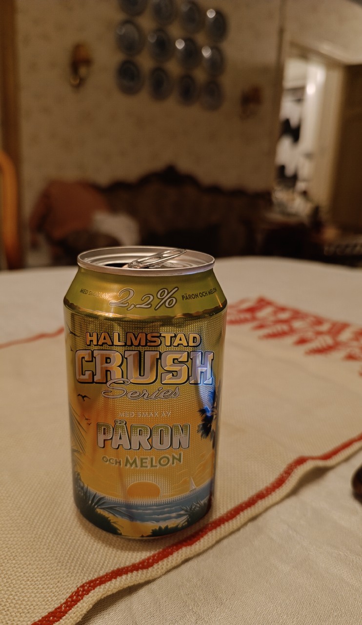 halmstad crush päron och melon, Sweden