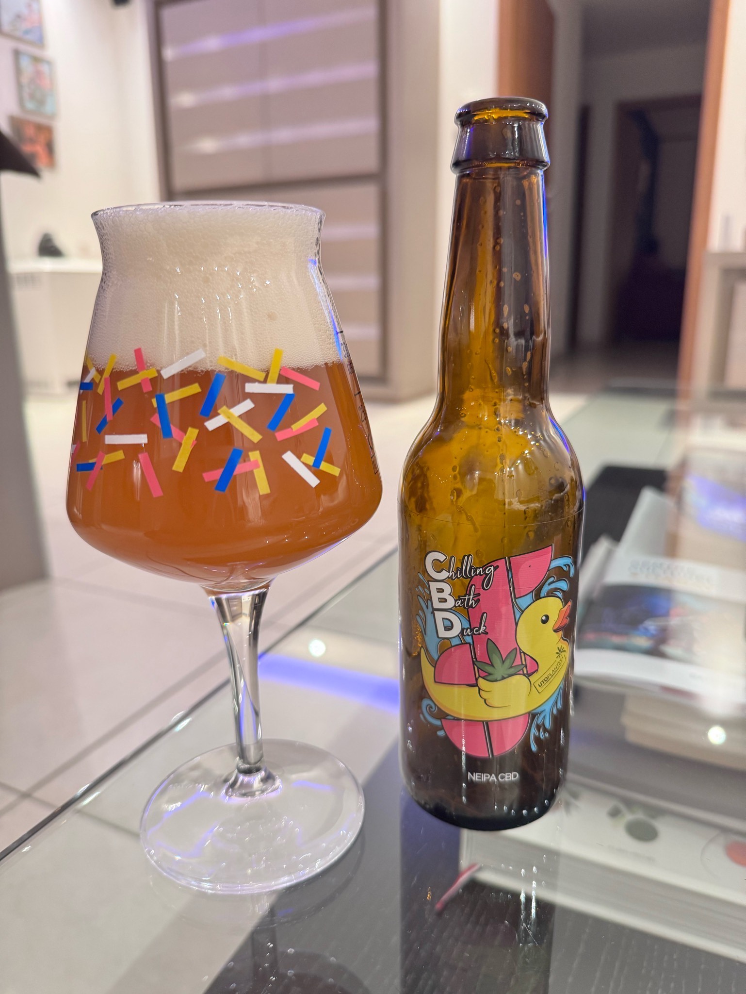 Chilling Bath Duck, France