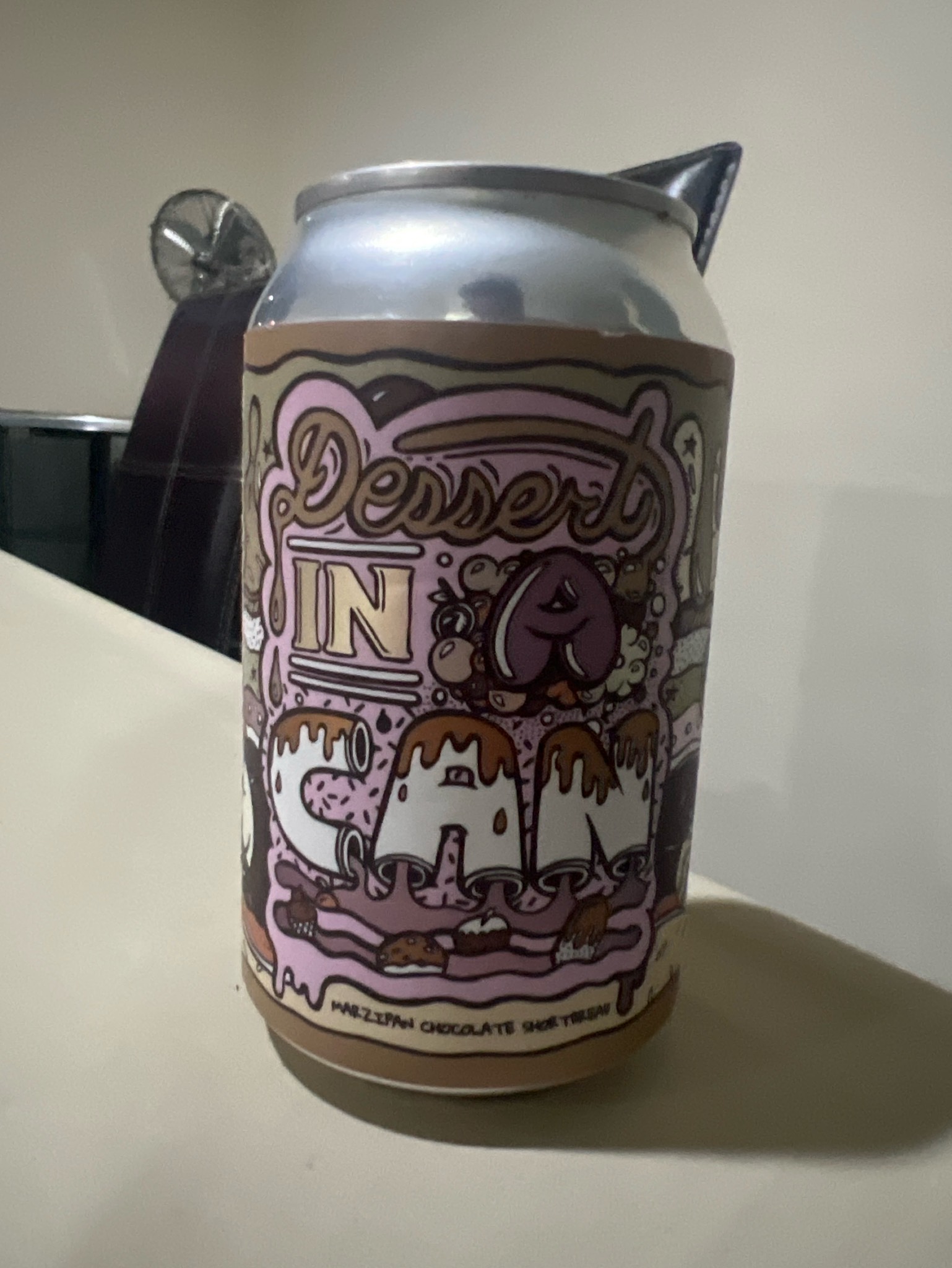 Dessert In A Can - Marzipan Chocolate Shortbread, Norway