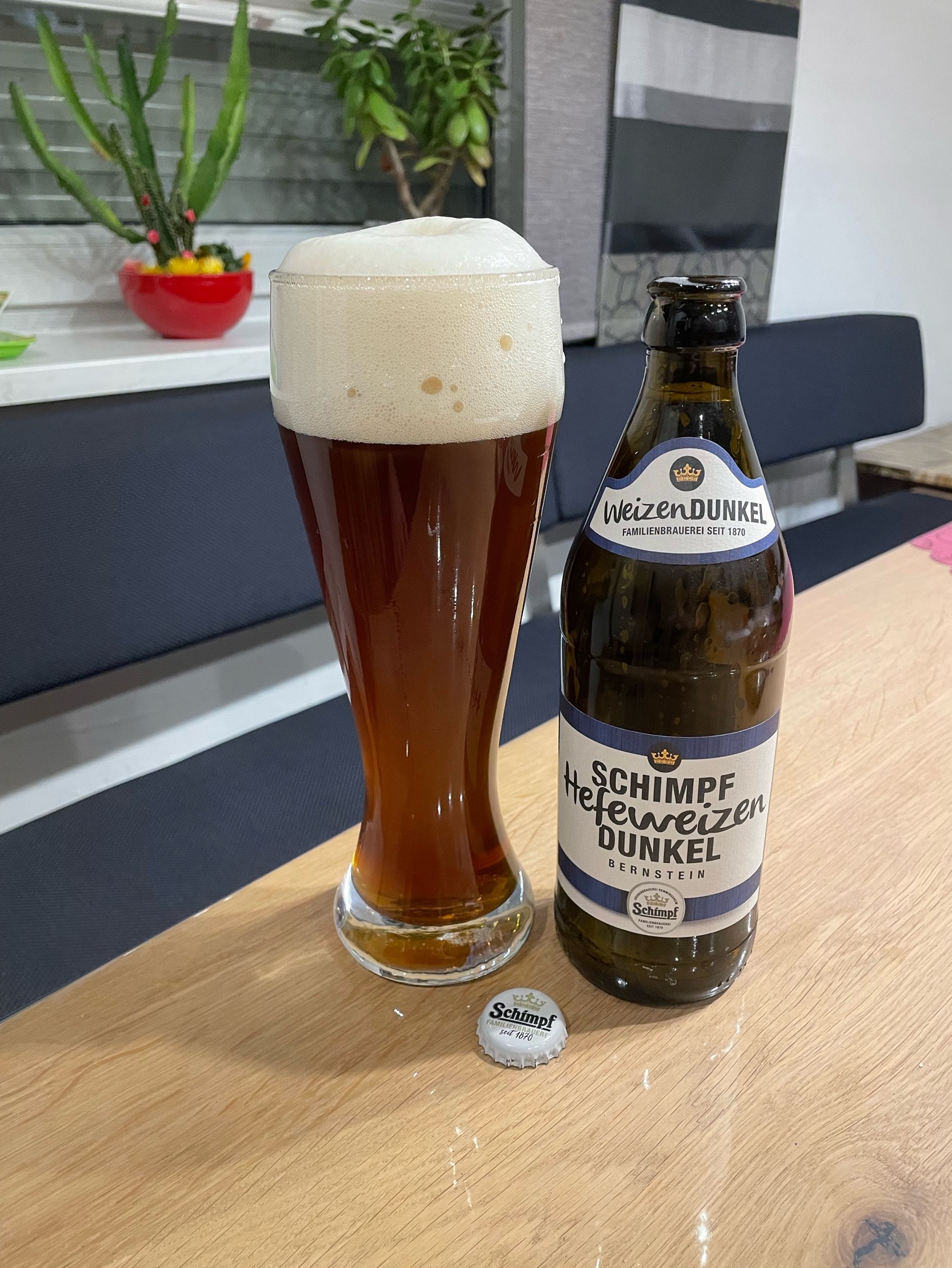Schimpf Hefeweizen Dunkel Bernstein, Germany
