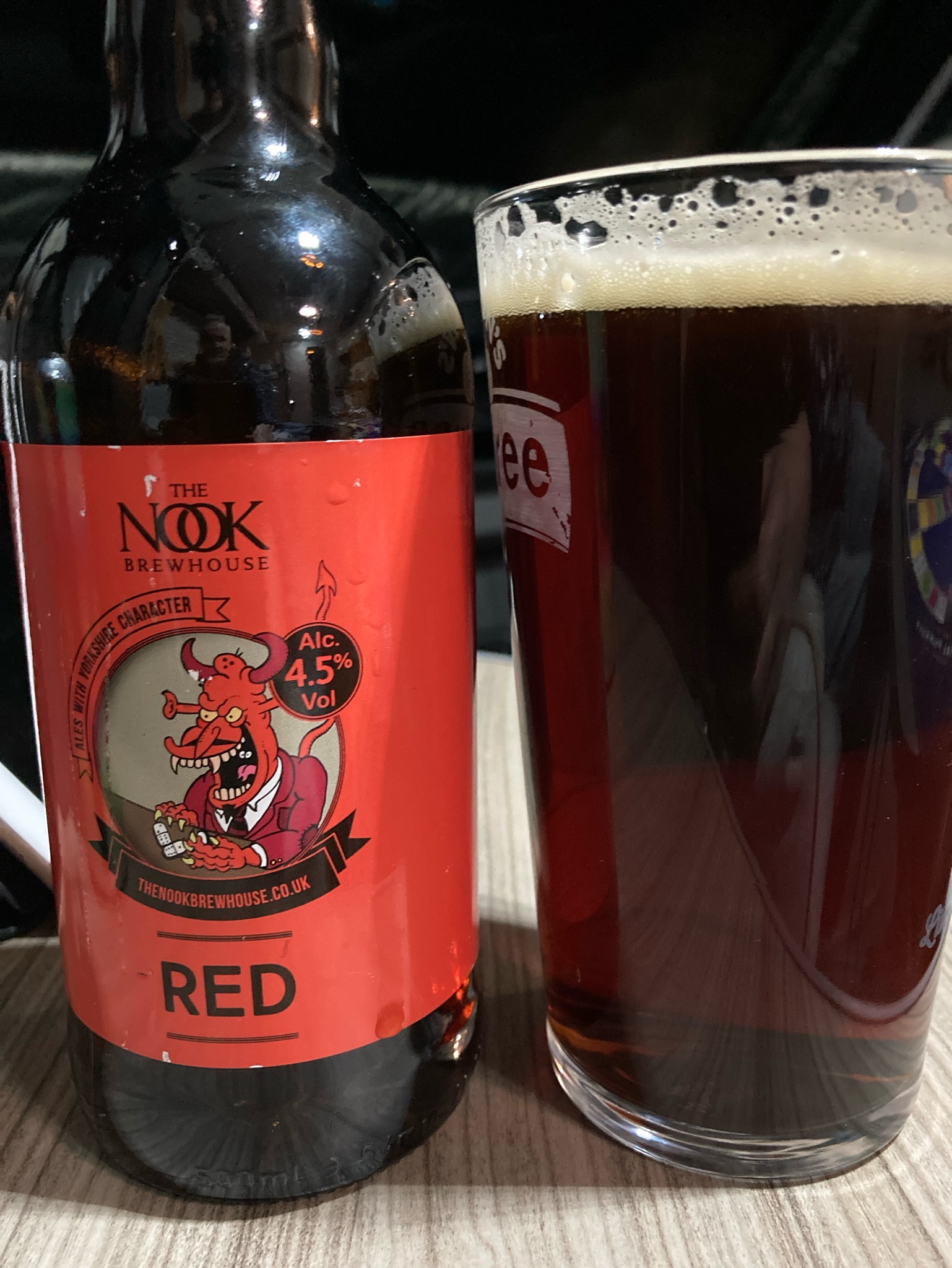 Nook Red, The Nook Brewhouse