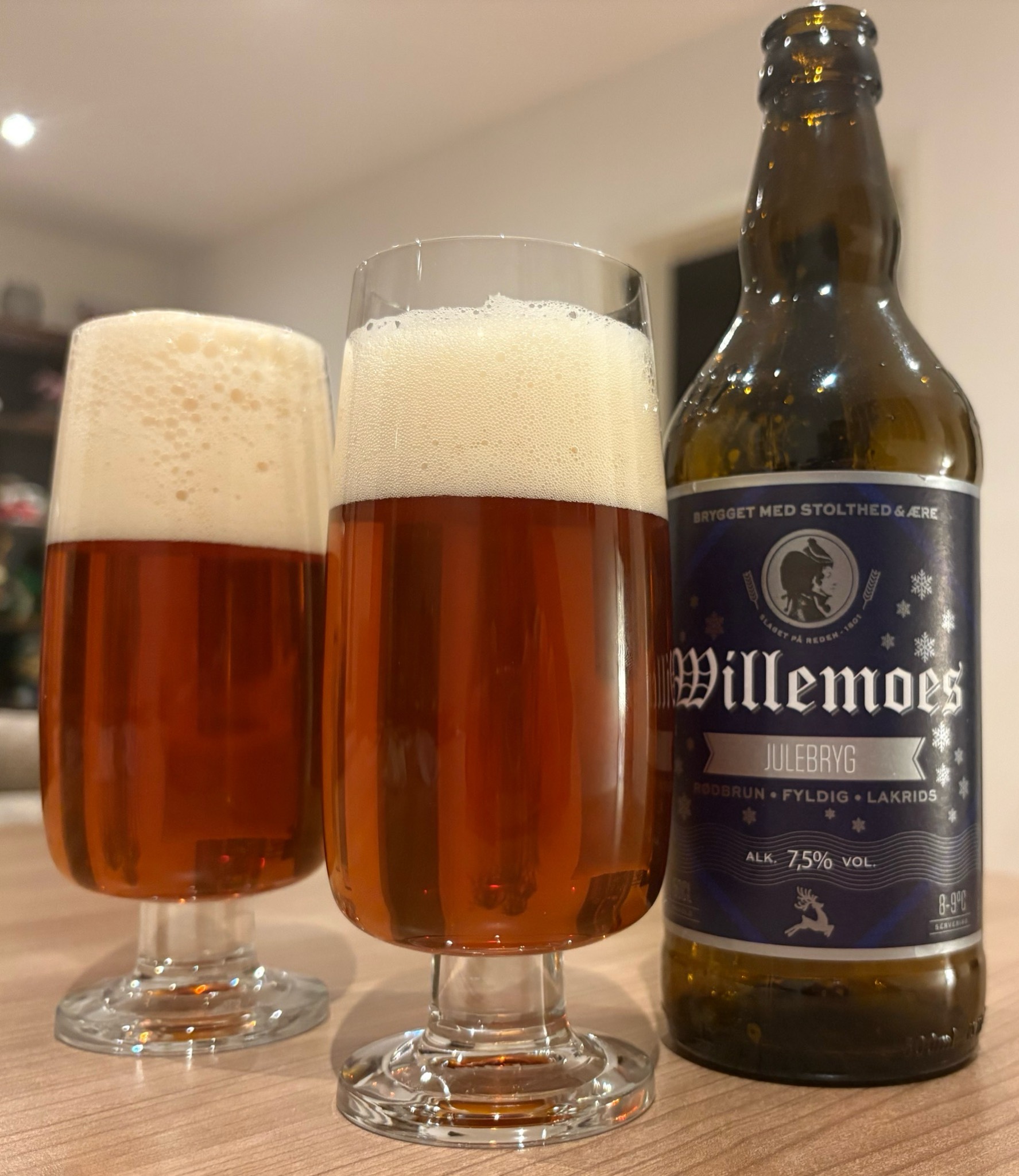 Willemoes Julebryg, Denmark