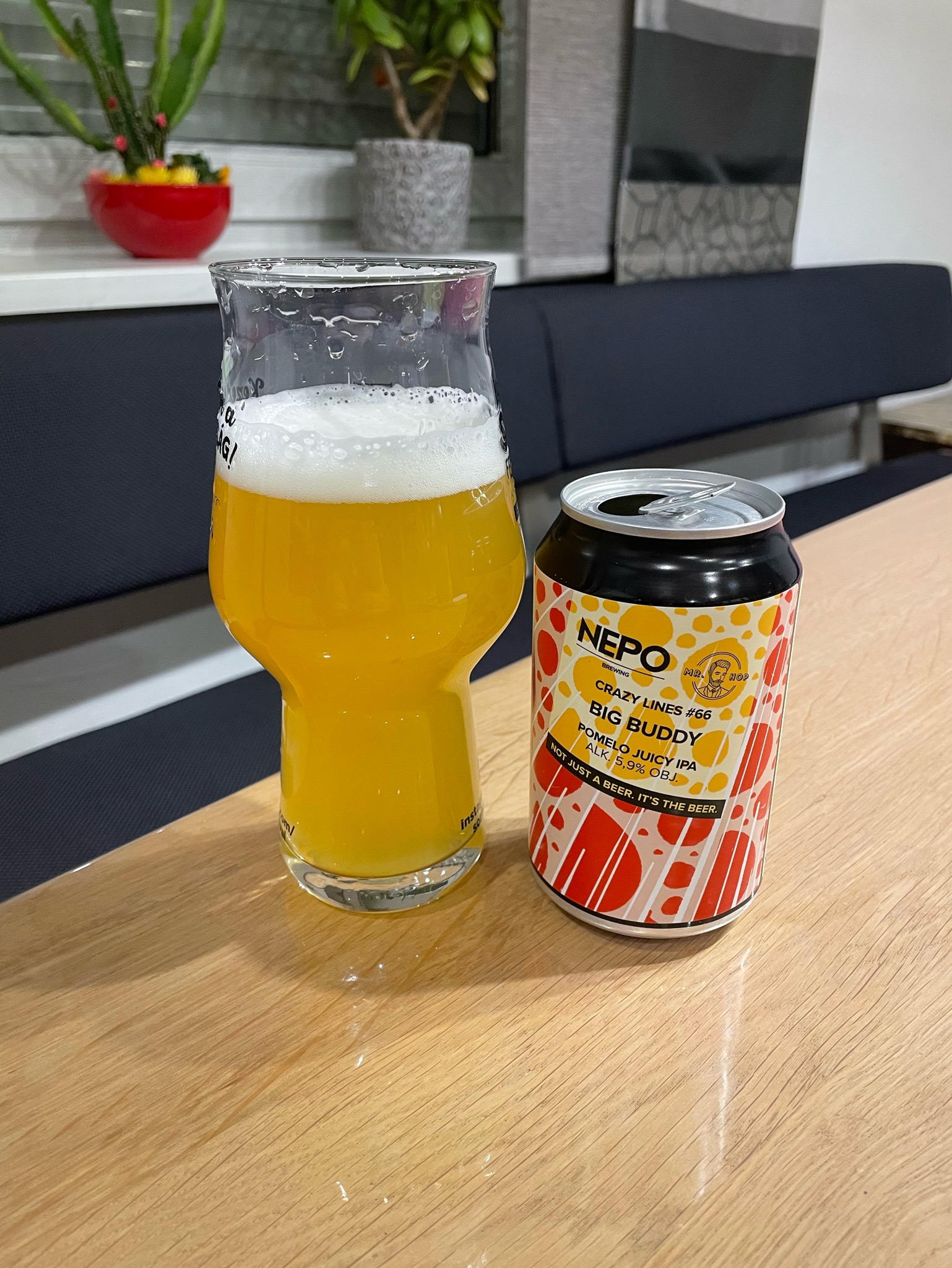 Crazy Lines #66: Big Buddy - Pomelo Juicy IPA, Poland