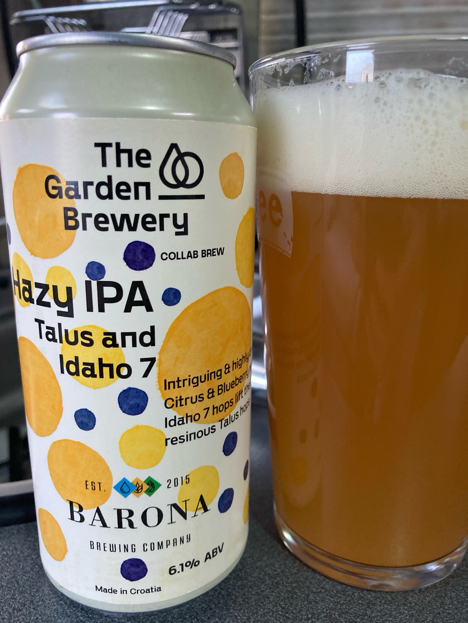 Hazy IPA (Talus and Idaho 7), Croatia