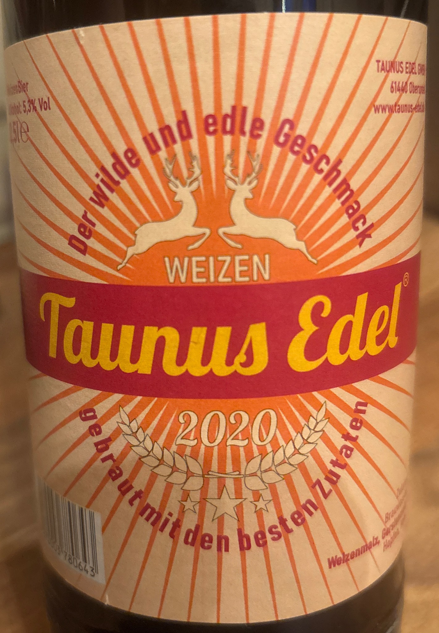 Taunus Edel Weizen, Taunus Edel