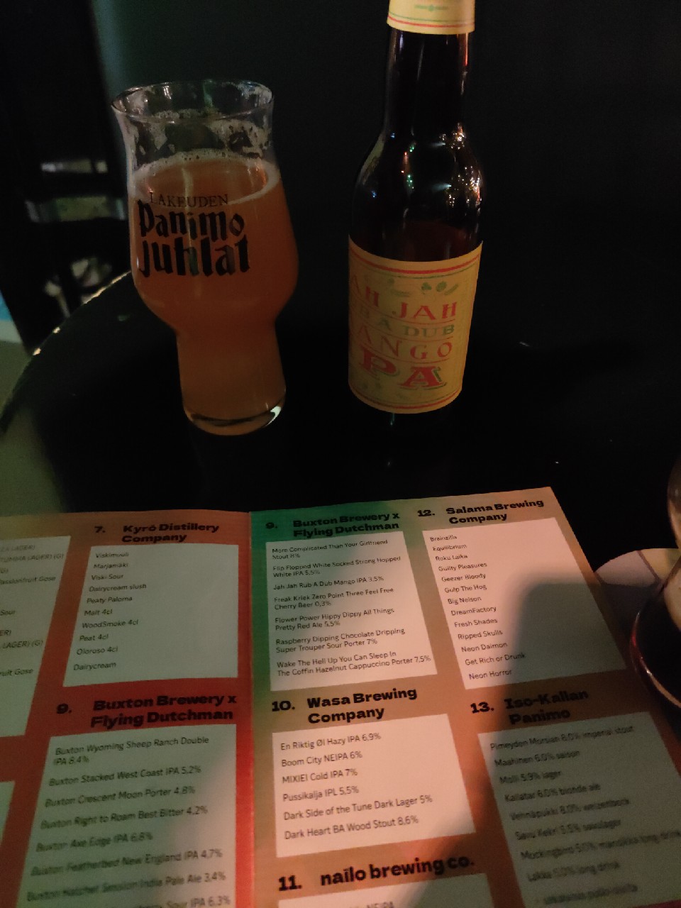 Jah Jah Rub A Dub Mango IPA, Finland