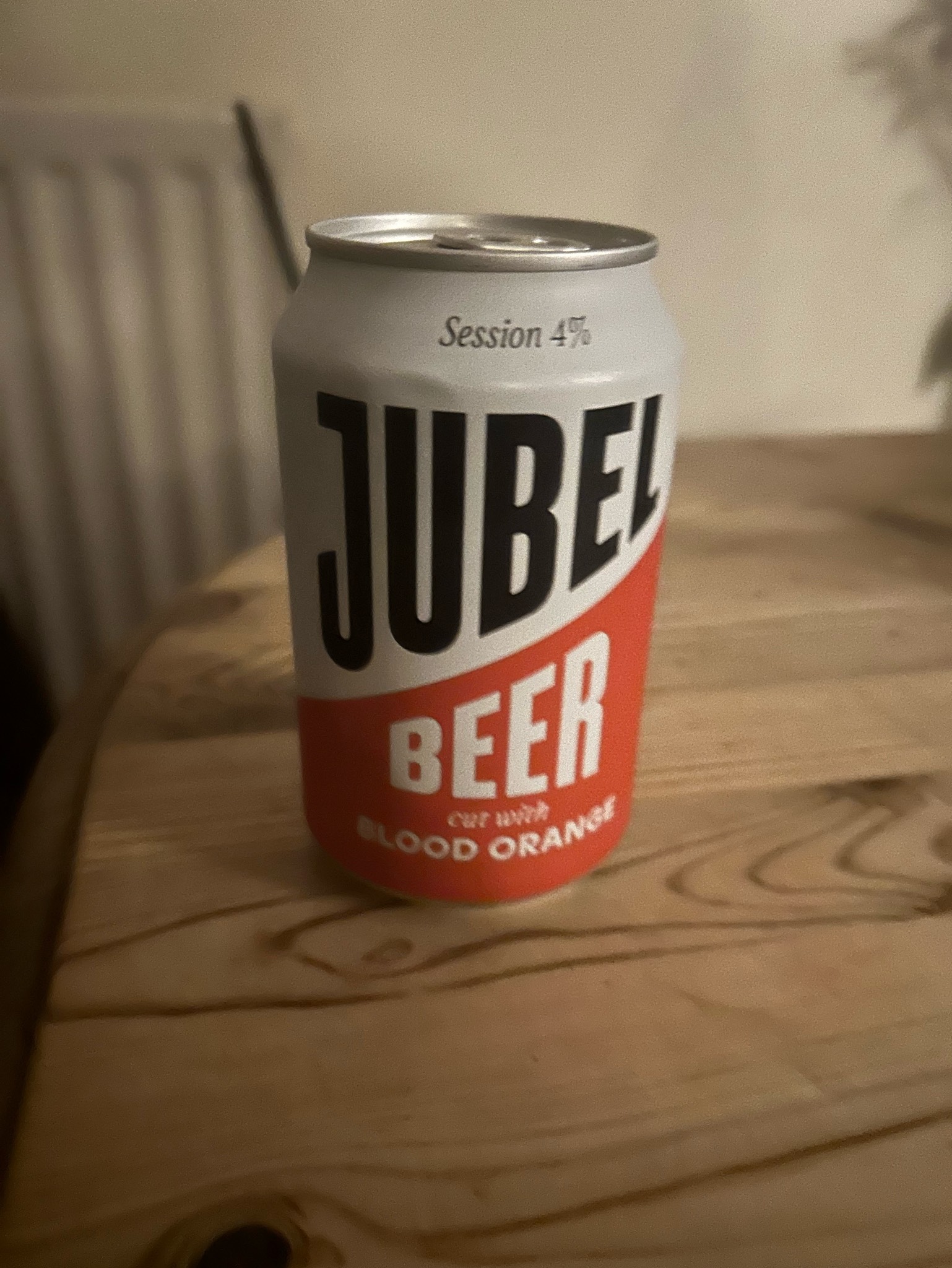 Jubel beer cut with Blood Orange, England