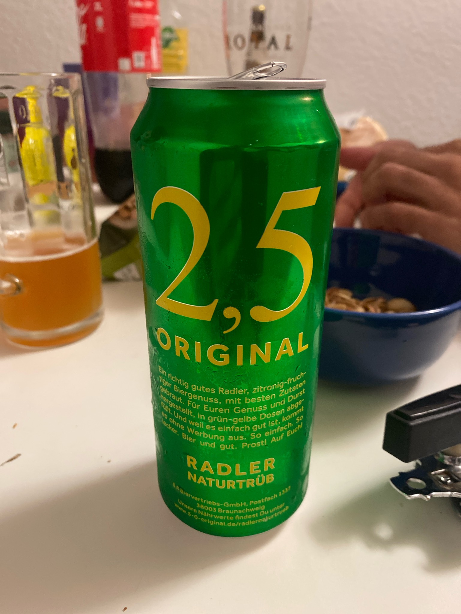 2,5 Original Radler Naturtrüb, Germany