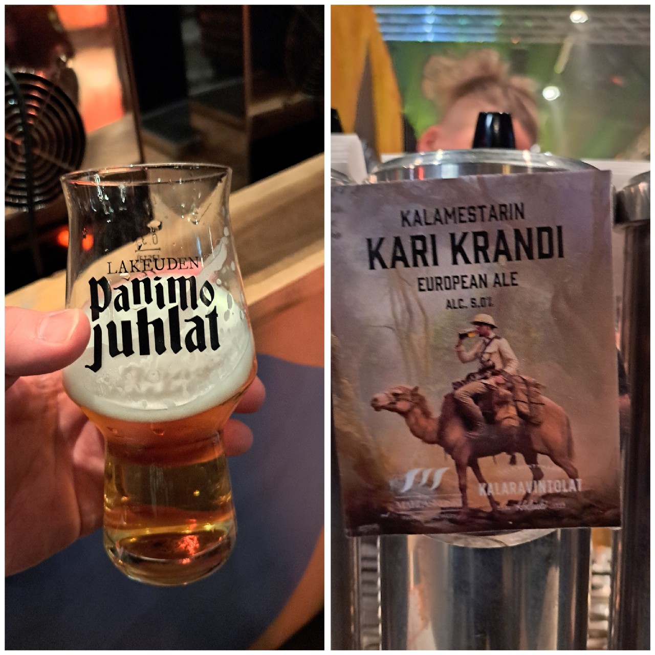 Kalamestarin Kari Krandi, Finland