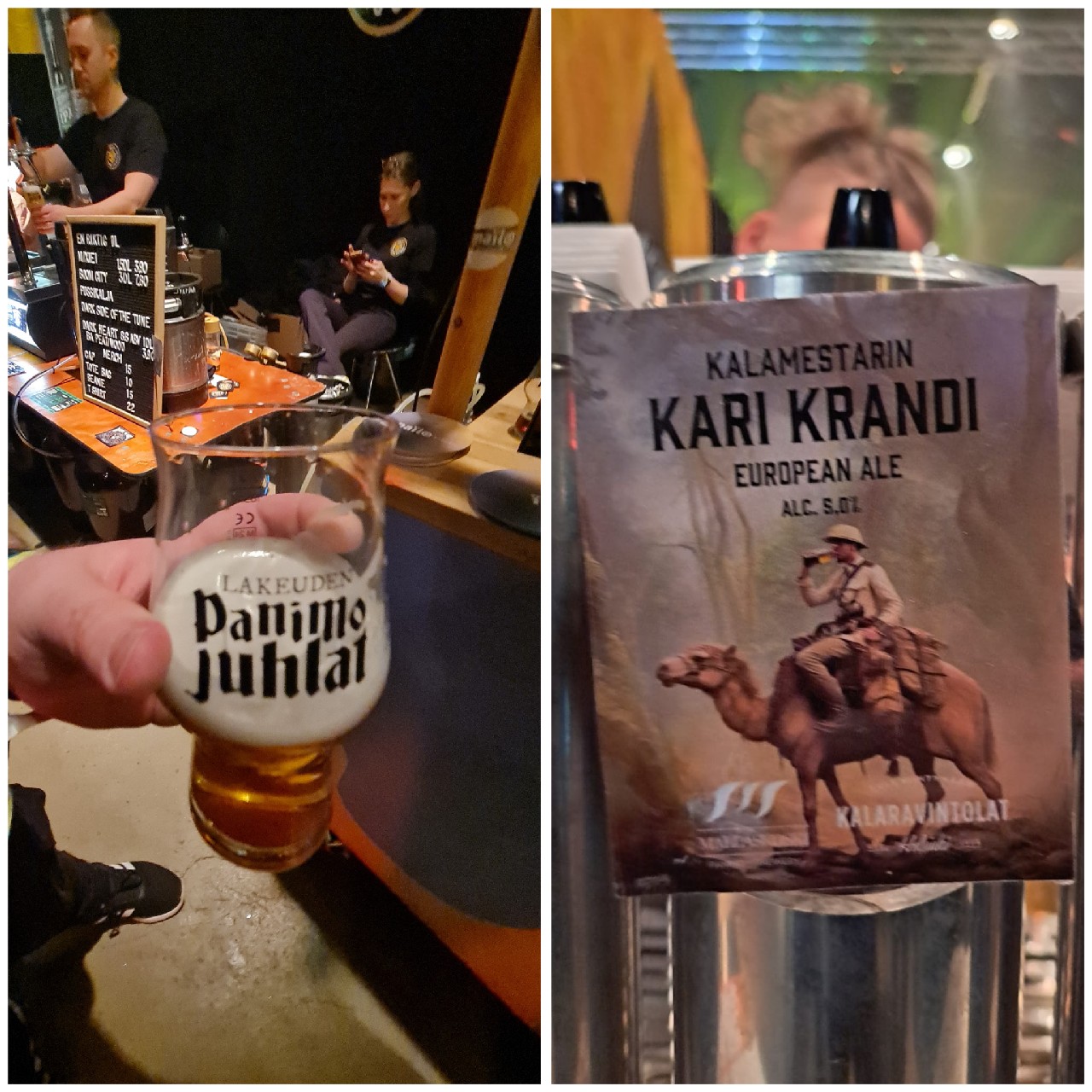 Kalamestarin Kari Krandi, Finland