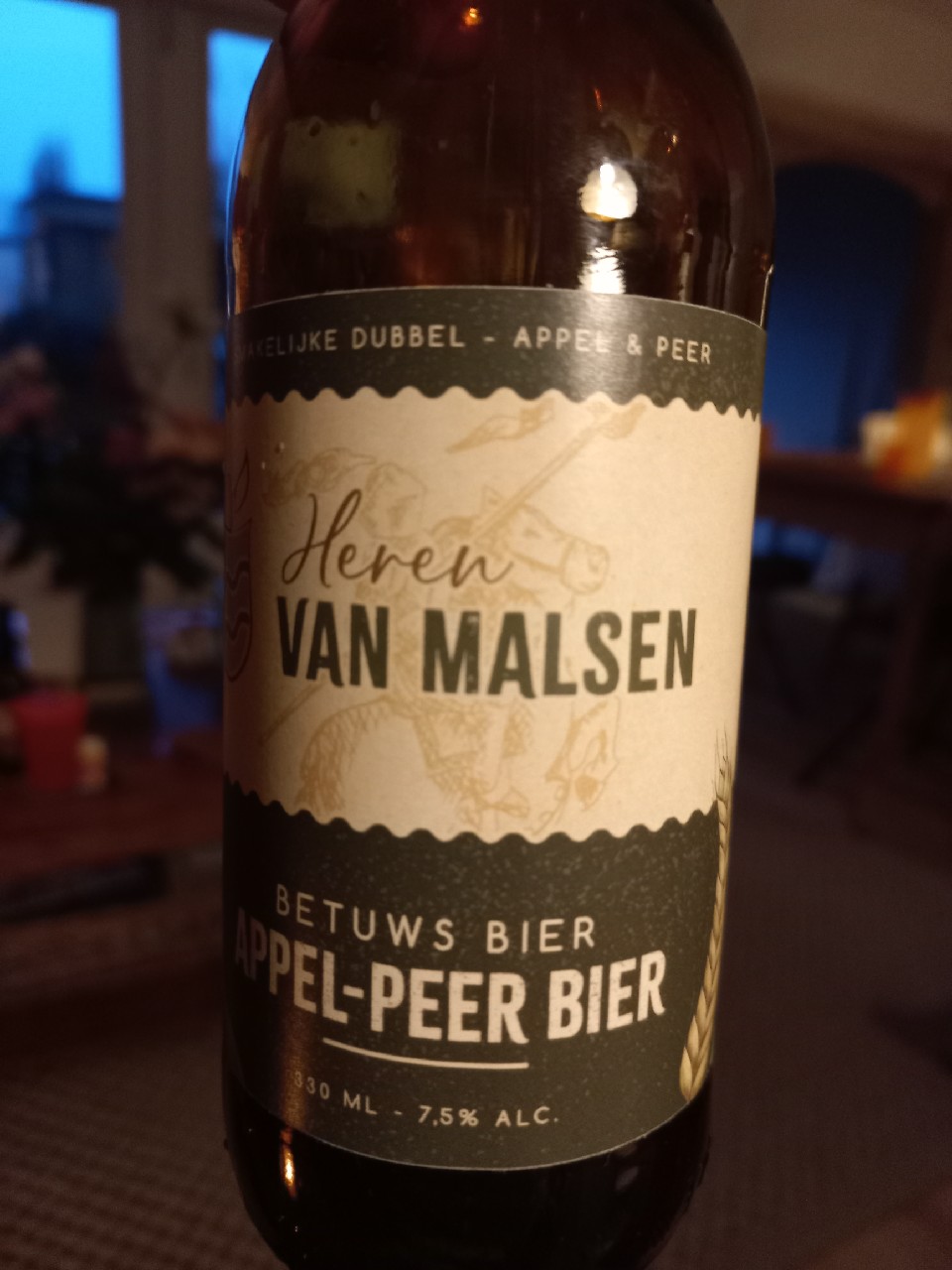 Appel-Peer Bier, Heren van Malsen
