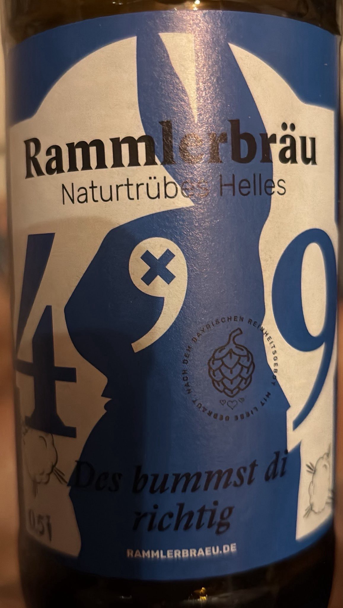 Naturtrübes Helles, Rammlerbräu Unterhaching