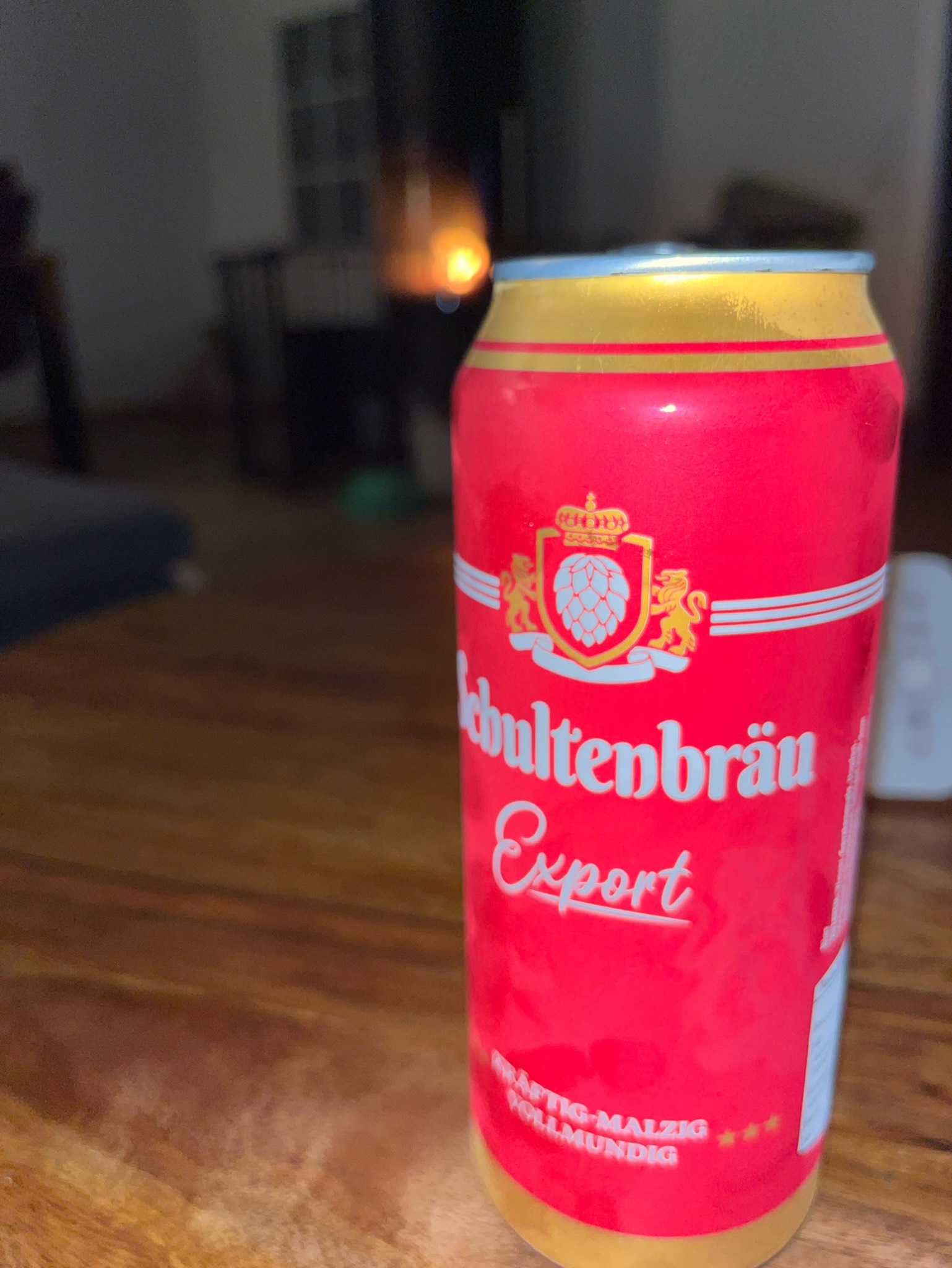 SCHULTENBRÄU EXPORT, Brauerei Gotha (Oettinger)