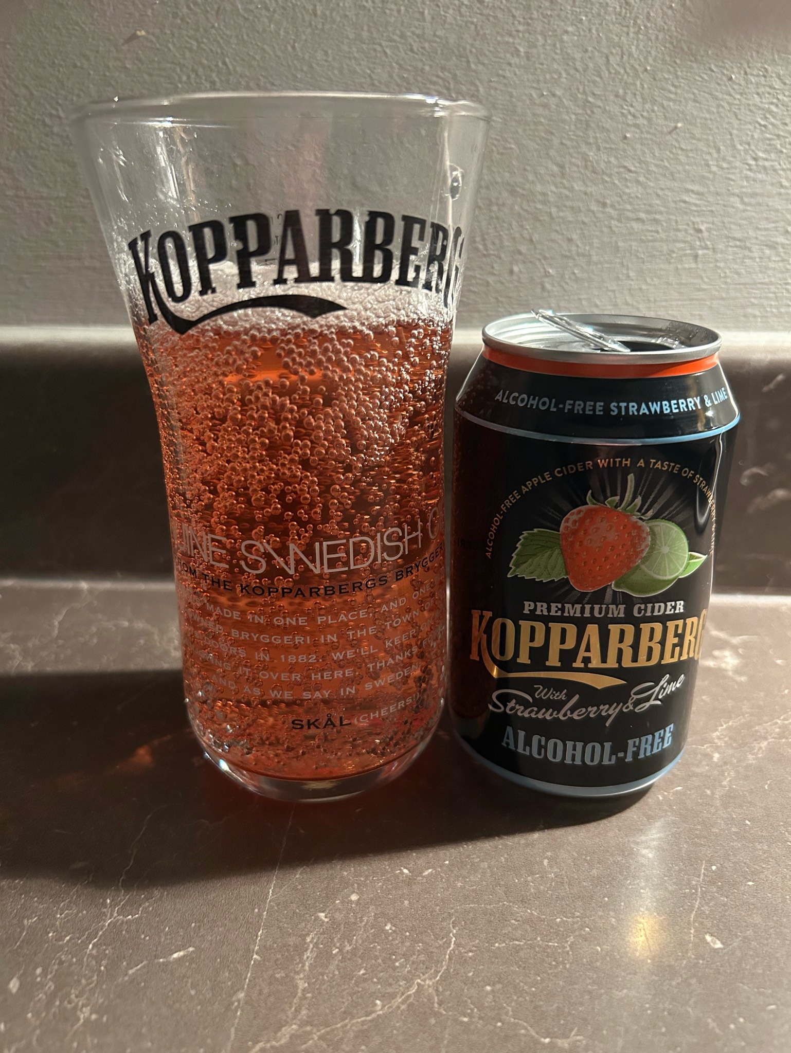 Strawberry & Lime Alcohol-Free, Sweden