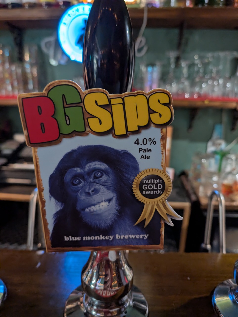 BG Sips, Blue Monkey Brewery
