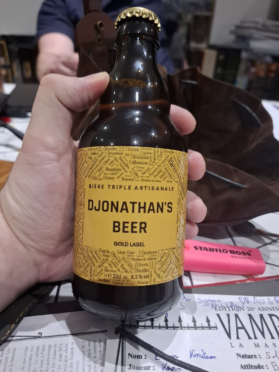 Djonathan's Beer, Belgium