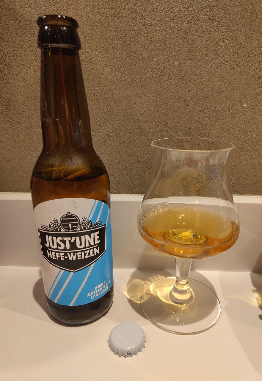 Just'Une Hefe-Weizen, Brasserie Just'Une
