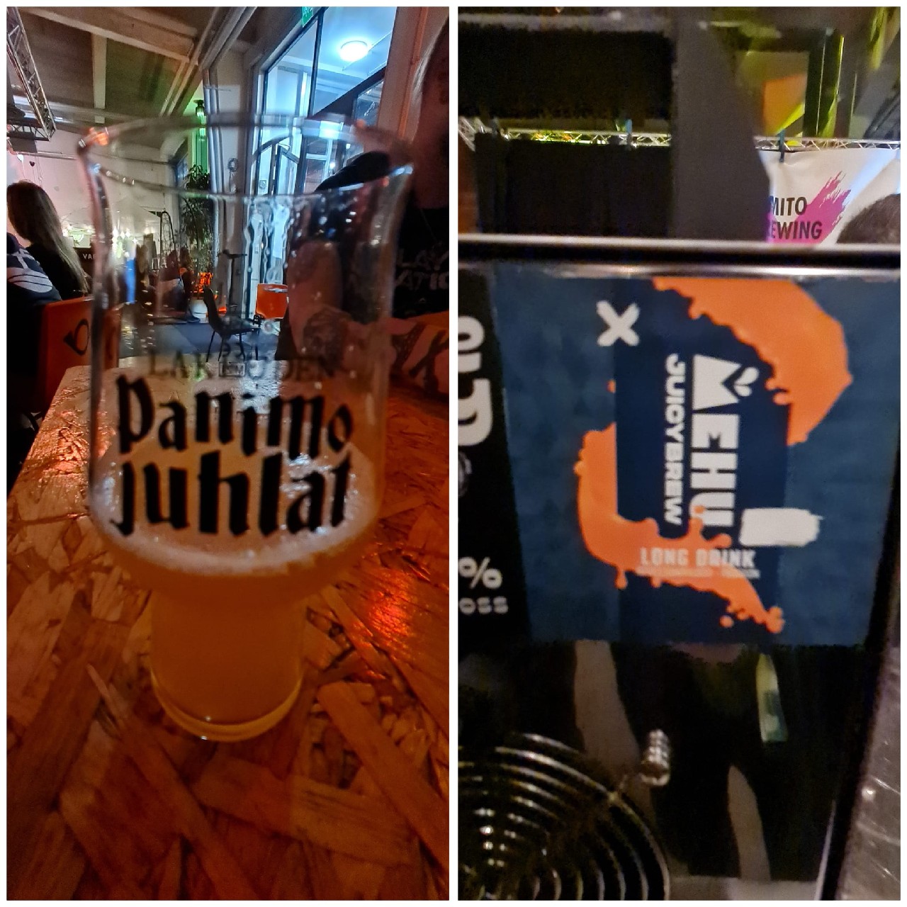 Mehu Juicybrew: Passionhedelmä Appelsiini Lonkero, Finland