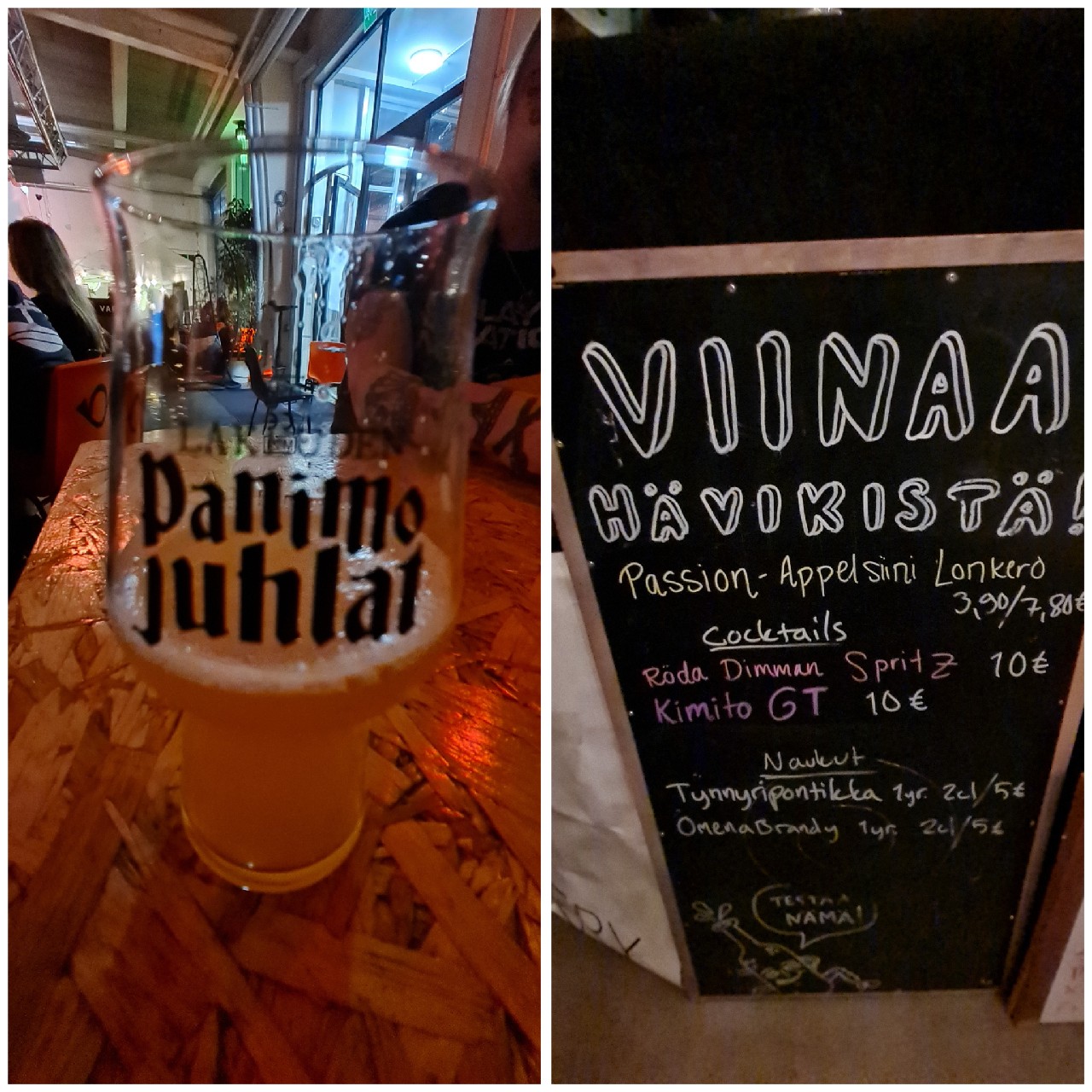 Mehu Juicybrew: Passionhedelmä Appelsiini Lonkero, Finland