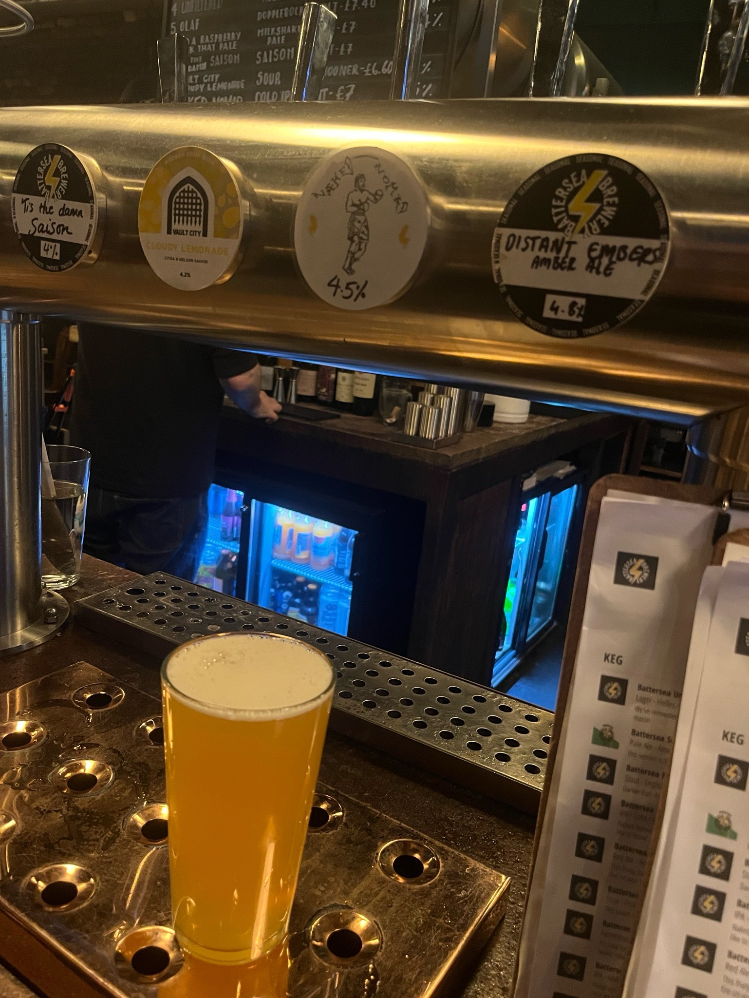 Battersea Unfiltered Helles, Battersea Brewery