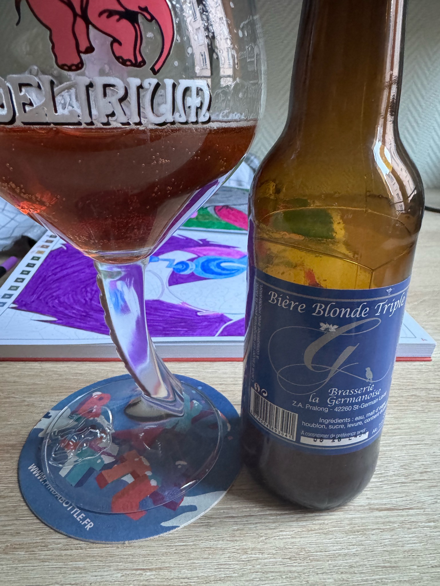 La Germanoise Blonde Triple, Brasserie La Germanoise