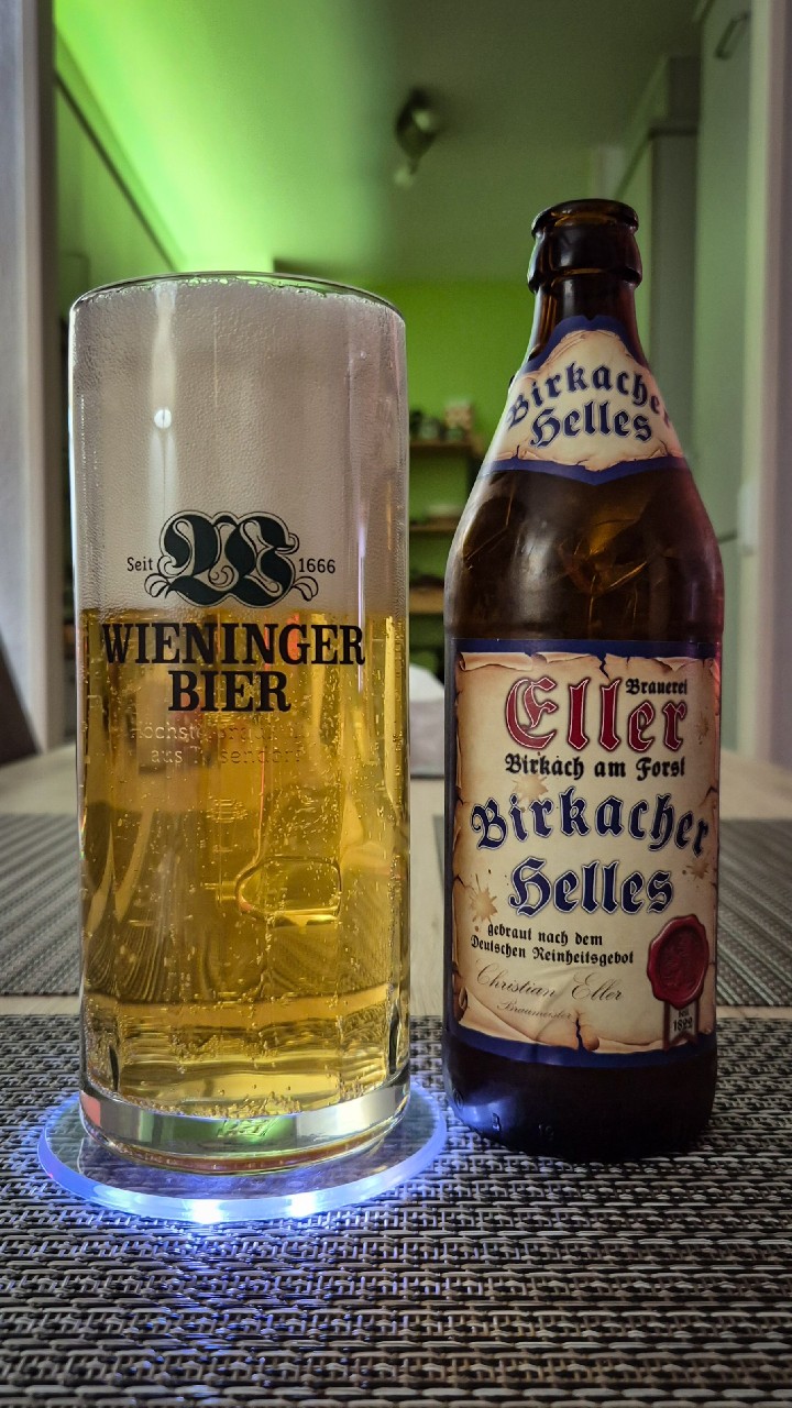 Birkacher Helles, Brauerei Eller
