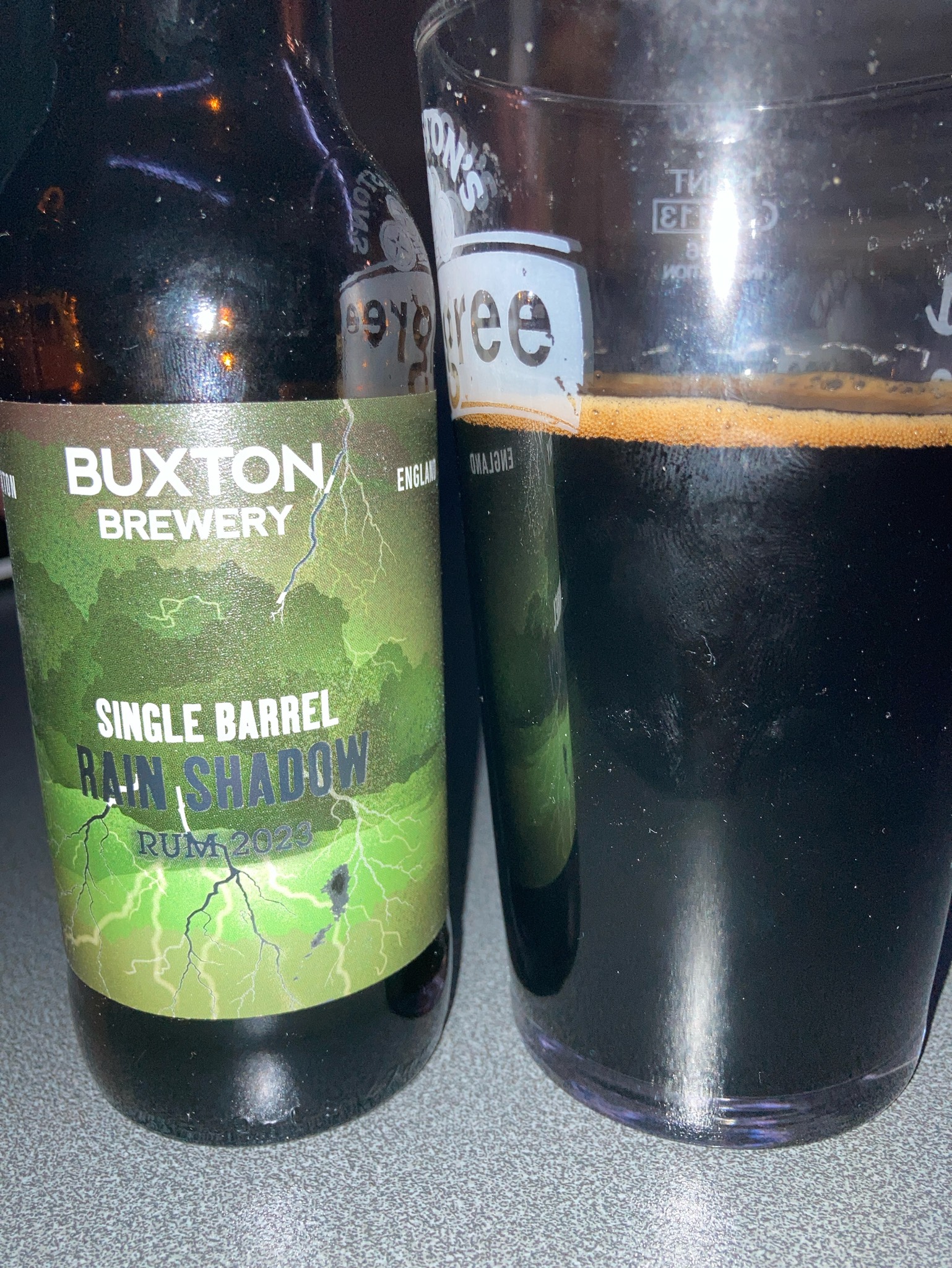 Single Barrel Rain Shadow (Rum 2023), England