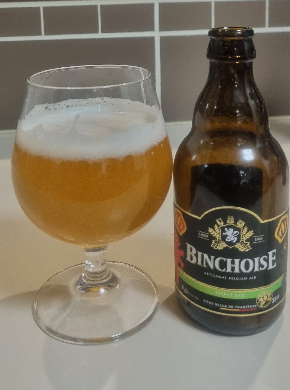 Binchoise Bière Triple, Belgium