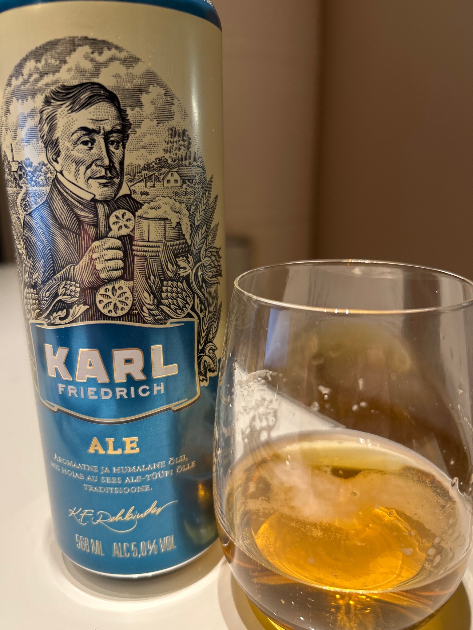 Karl Friedrich Ale, Estonia