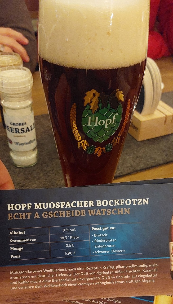Hopf Muospacher Bockfotzn, Germany