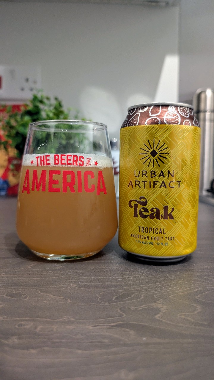 Teak Tropical American Fruit Tart, Urban Artifact Brewing