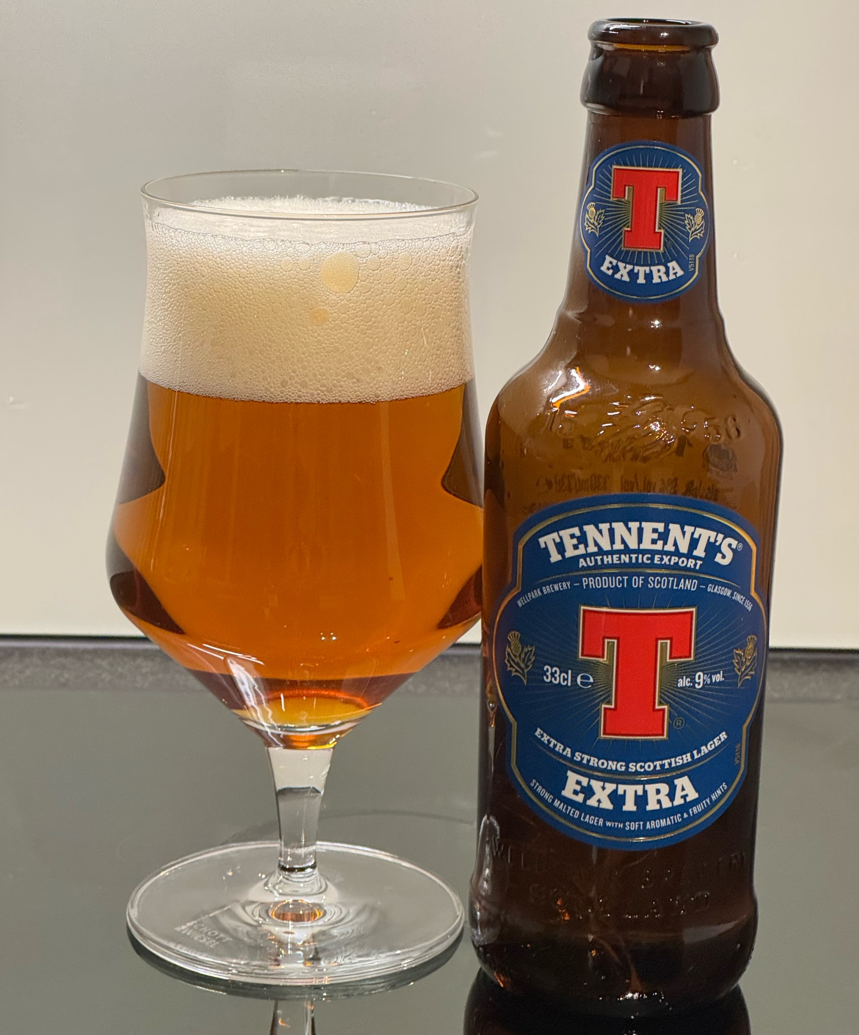 Tennent's Extra, Scotland