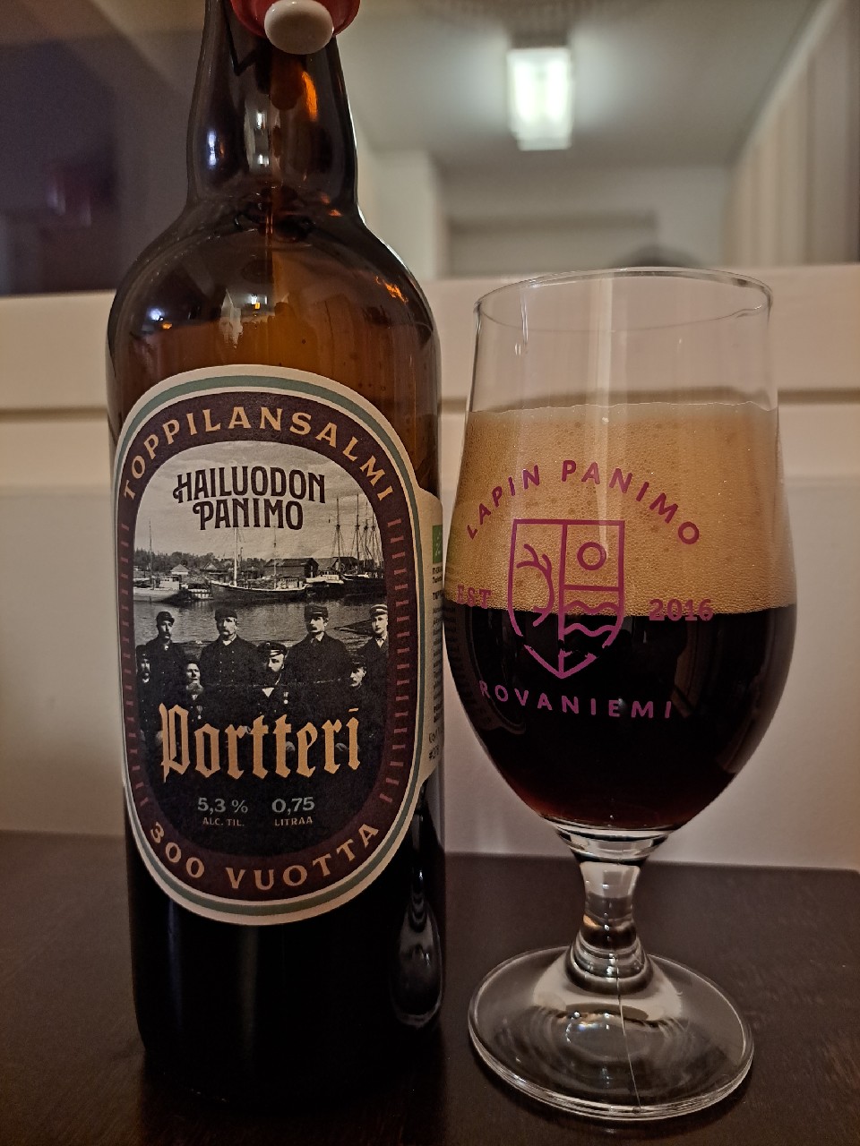 Toppilansalmi Portteri, Finland