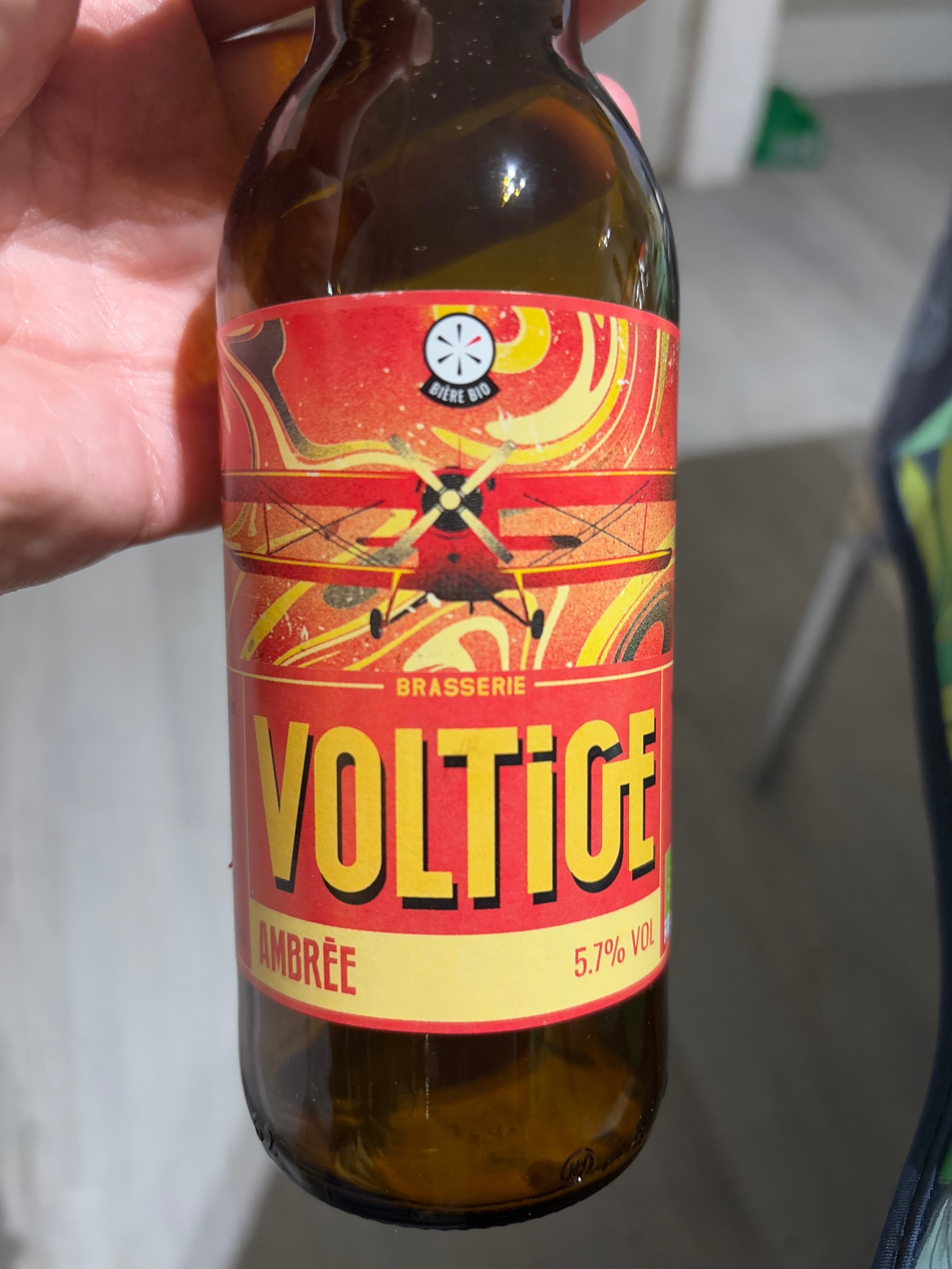 voltige ambrée, Brasserie Voltige