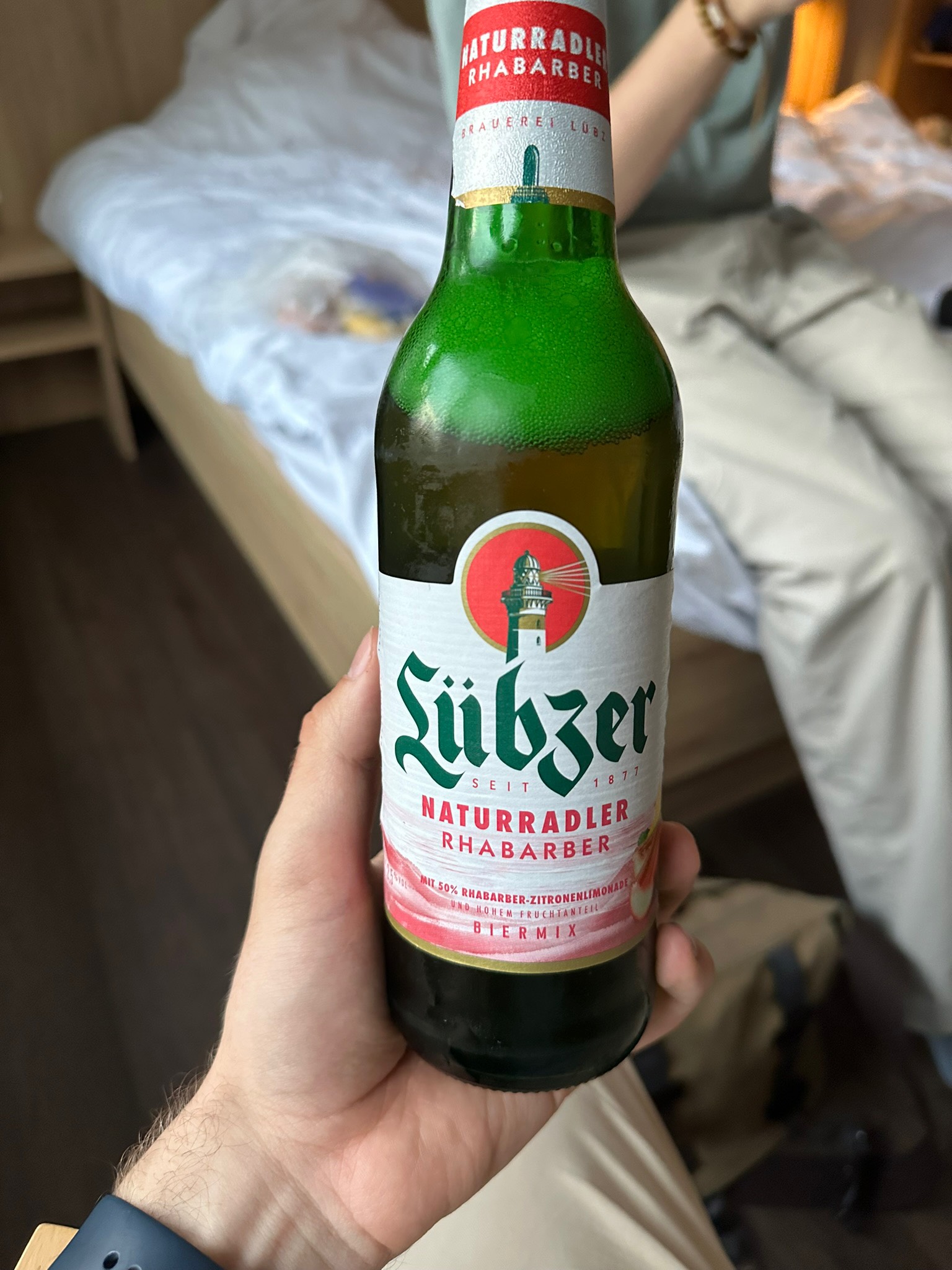 Lübzer Naturradler Rhabarber, Germany