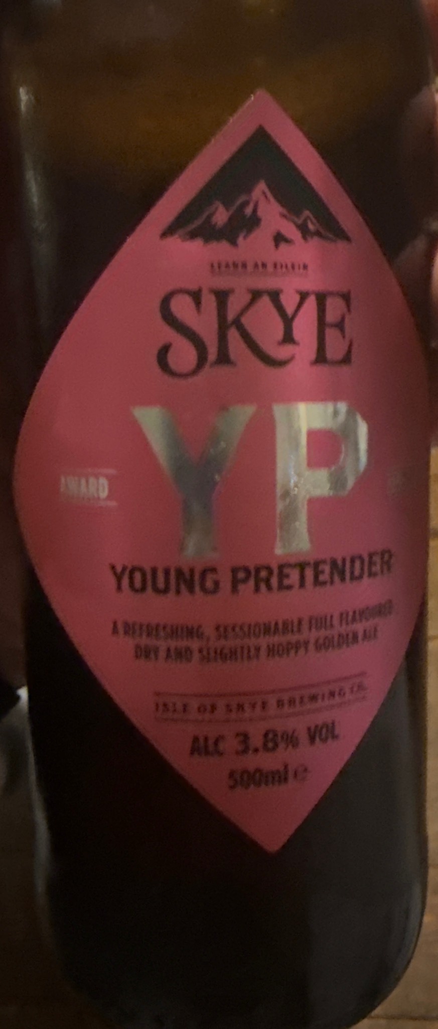 YP Young Pretender, Scotland