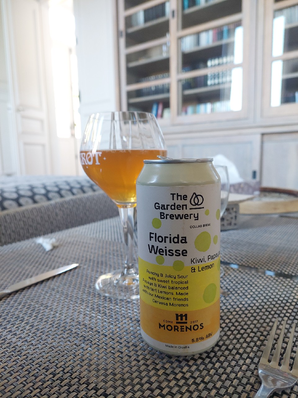 Florida Weisse: Kiwi, Papaya & Lemon - Morenos Collab, Croatia