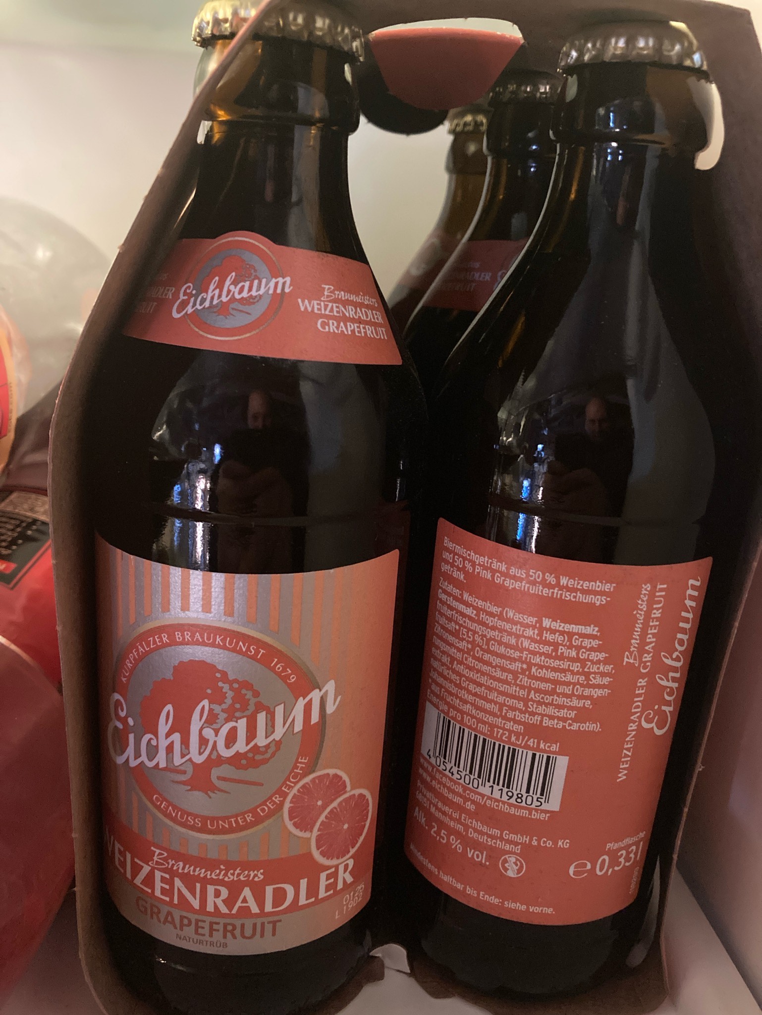 Eichbaum Braumeisters Weizenradler Grapefruit, Germany