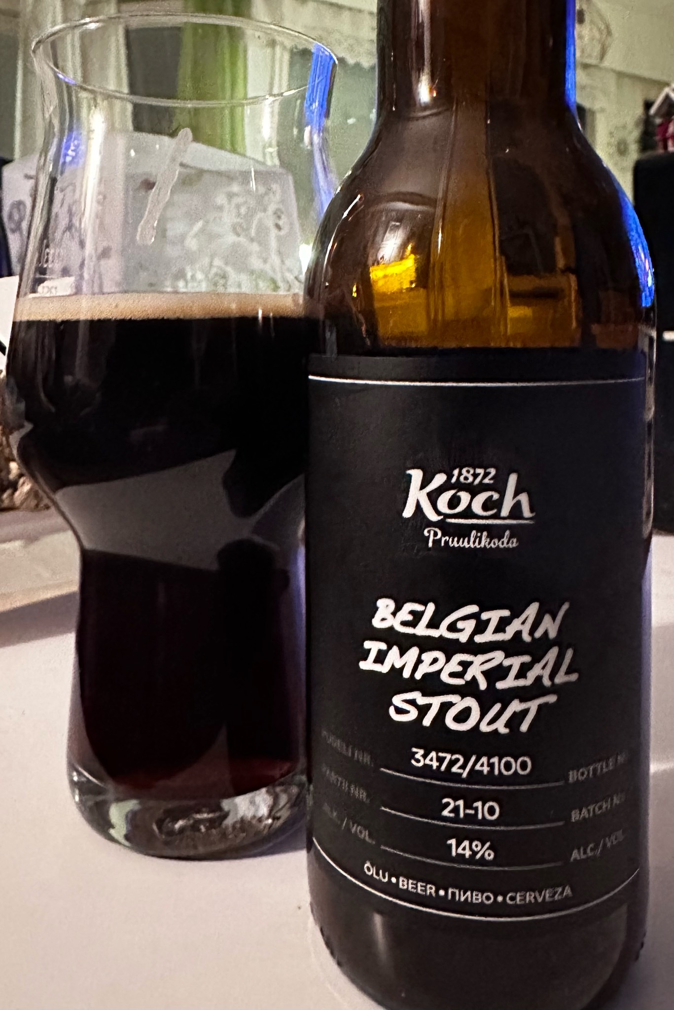 Belgian Imperial Stout, Estonia