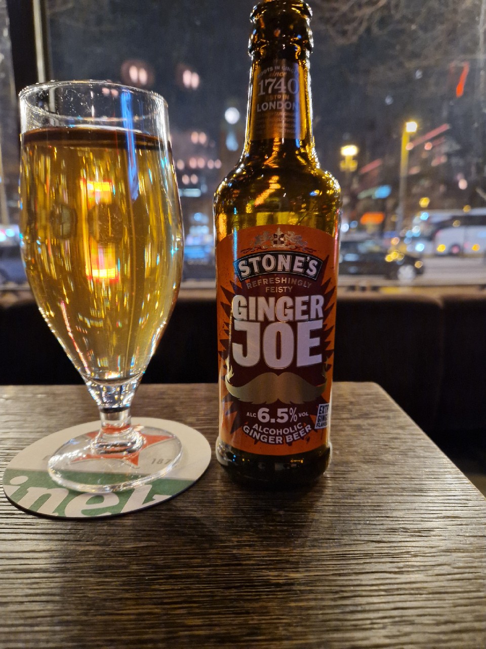 Stone's Ginger Joe 6.5%, England