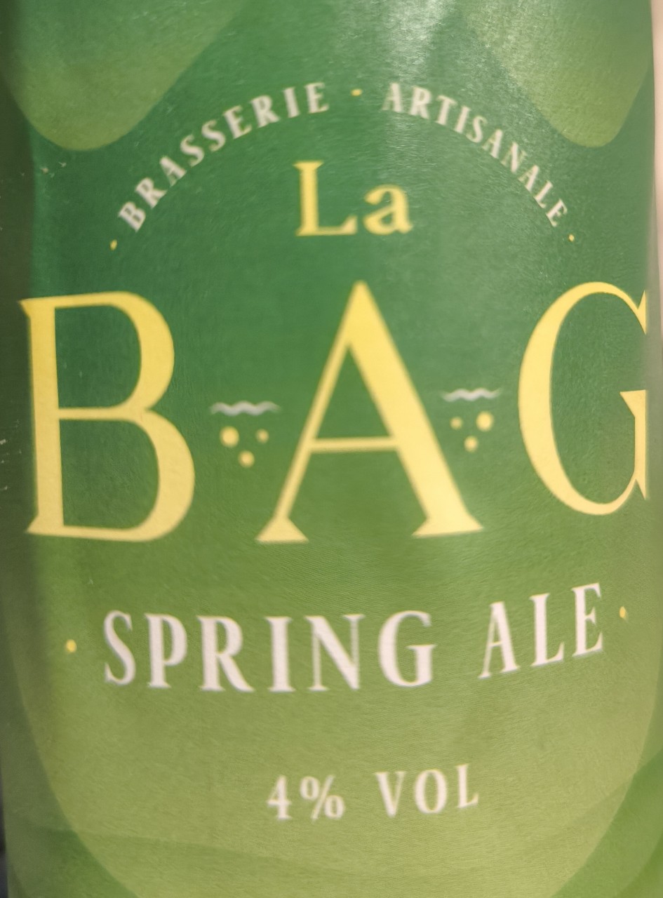 la bag spring ale, La BAG Brasserie