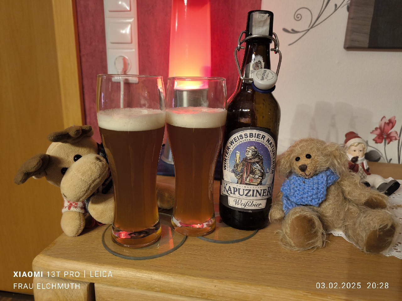 Kapuziner Winter Weissbier Naturtrüb, Germany