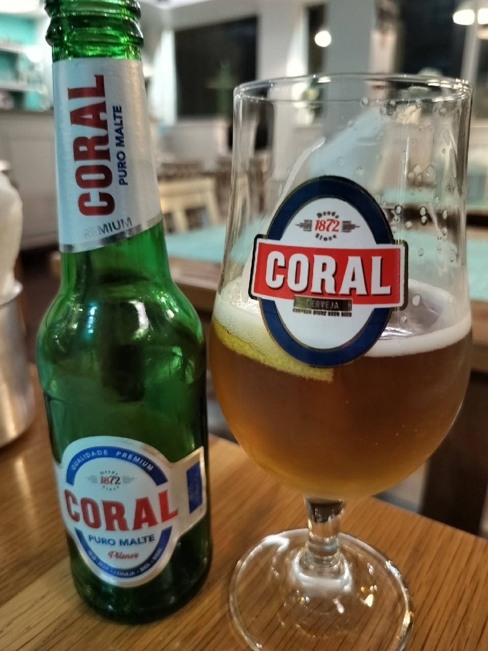Coral Puro Malte Pilsner, Portugal